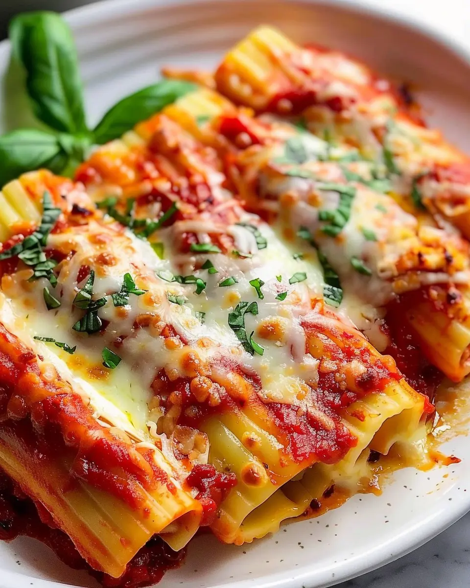 Manicotti Made Easy: Indulgent Stuffed Pasta with Turkey Bacon