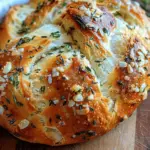 Garlic Herb Braided Bread