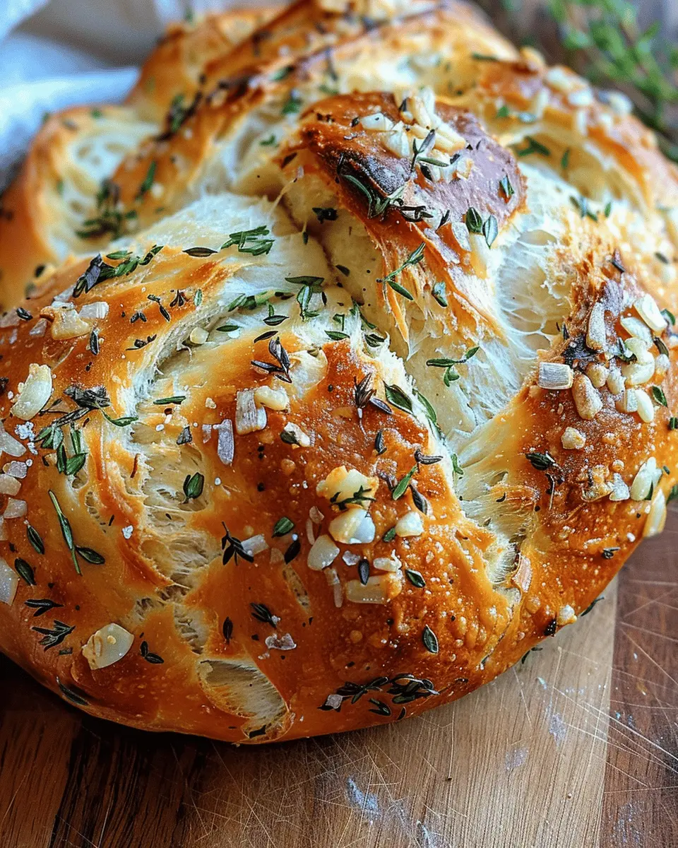 Garlic Herb Braided Bread: The Best Homemade Delight for Everyone