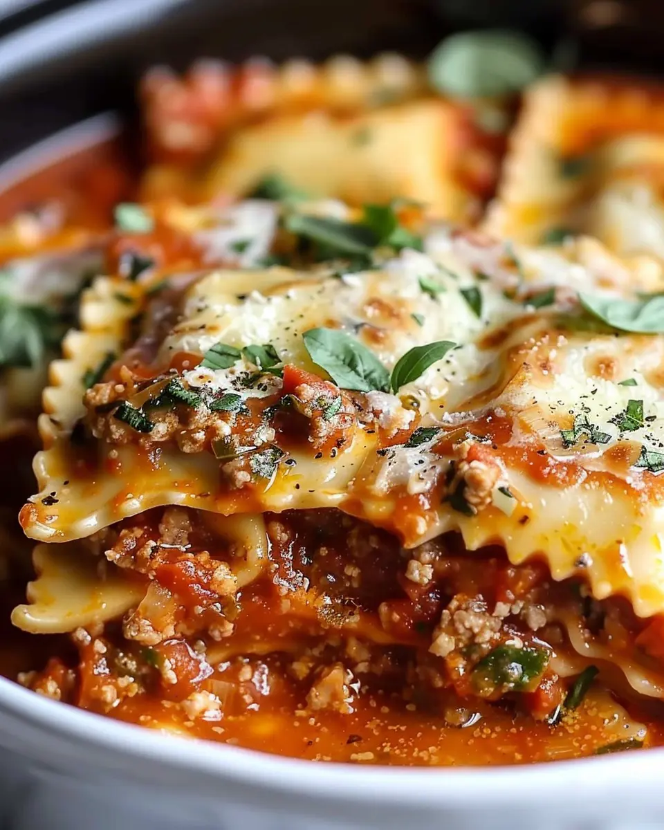 Crockpot Ravioli Lasagna: The Easy Indulgence You’ll Love