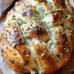 Garlic Herb Braided Bread