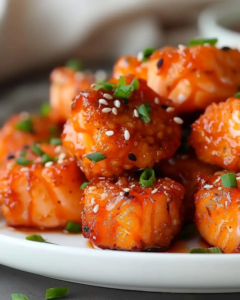 Bang Bang Salmon Bites: Easy, Flavorful Bites for Everyone