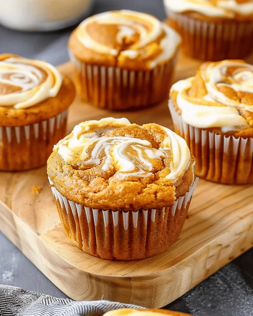 Swirled Pumpkin Cream Cheese Muffins: The Best Fall Treat
