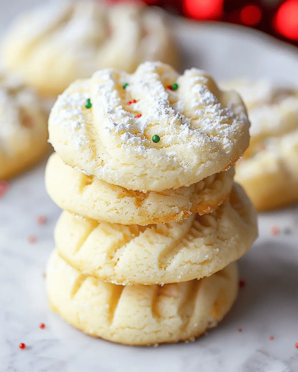 Whipped Shortbread Cookies: Easy Treats for Sweet Moments