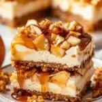 Caramel Apple Cheesecake Bars