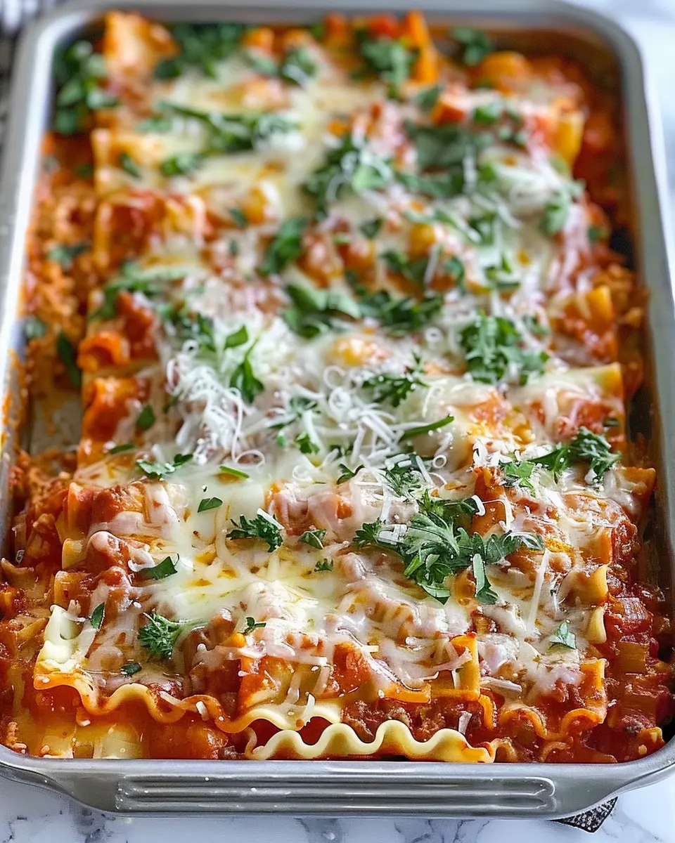 Giada’s Sheet Pan Lasagna: Easy Comfort Food with Turkey Bacon and Chicken Ham