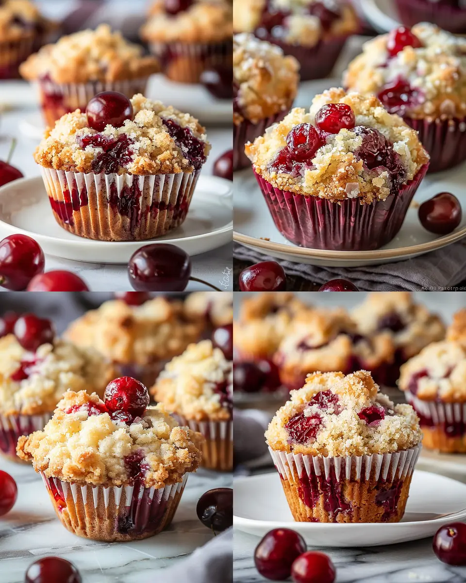 Cherry Cobbler Muffins: Easy, Delicious Twist on a Classic Treat