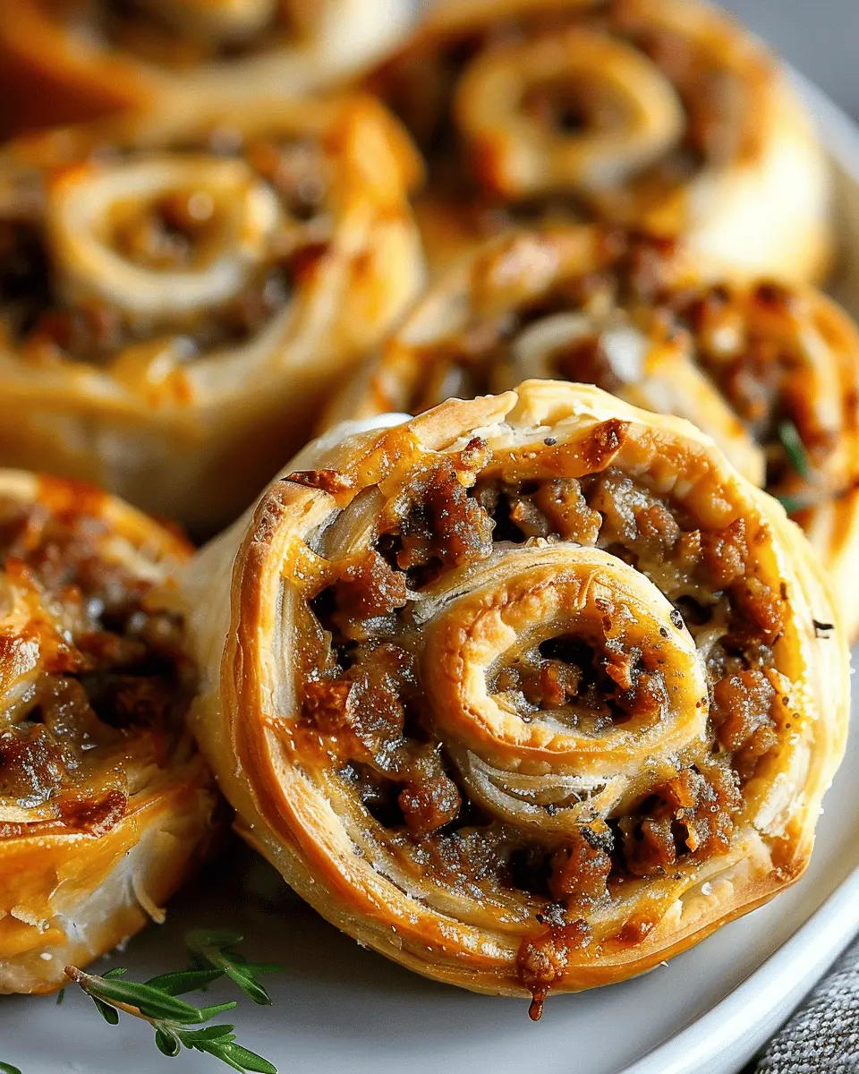 Sausage Pinwheels: Easy Beef & Turkey Bacon Treats for All