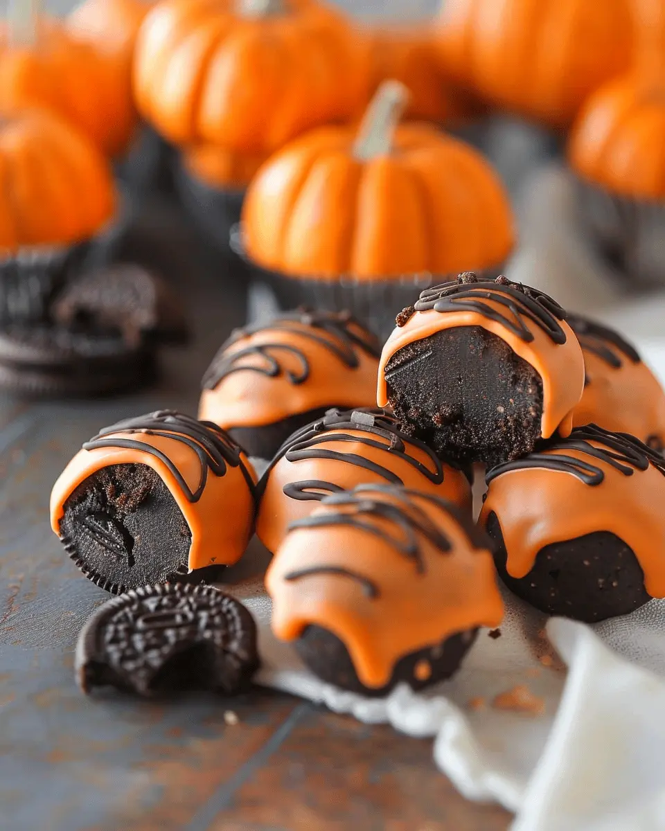 Pumpkin Oreo Balls: Easy Indulgence for Fall Celebrations