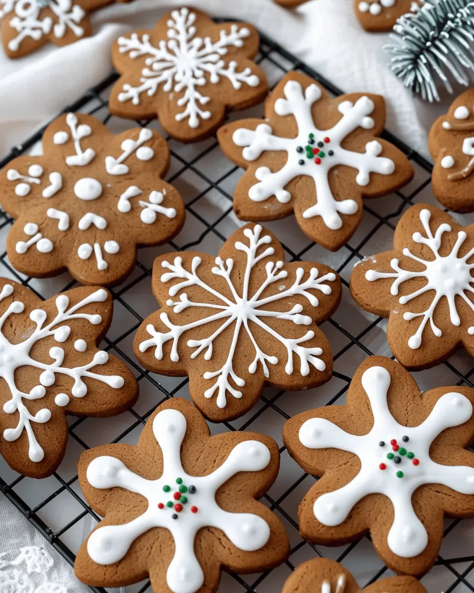 Gingerbread Cookies with Royal Icing: Easy Holiday Treat Delight
