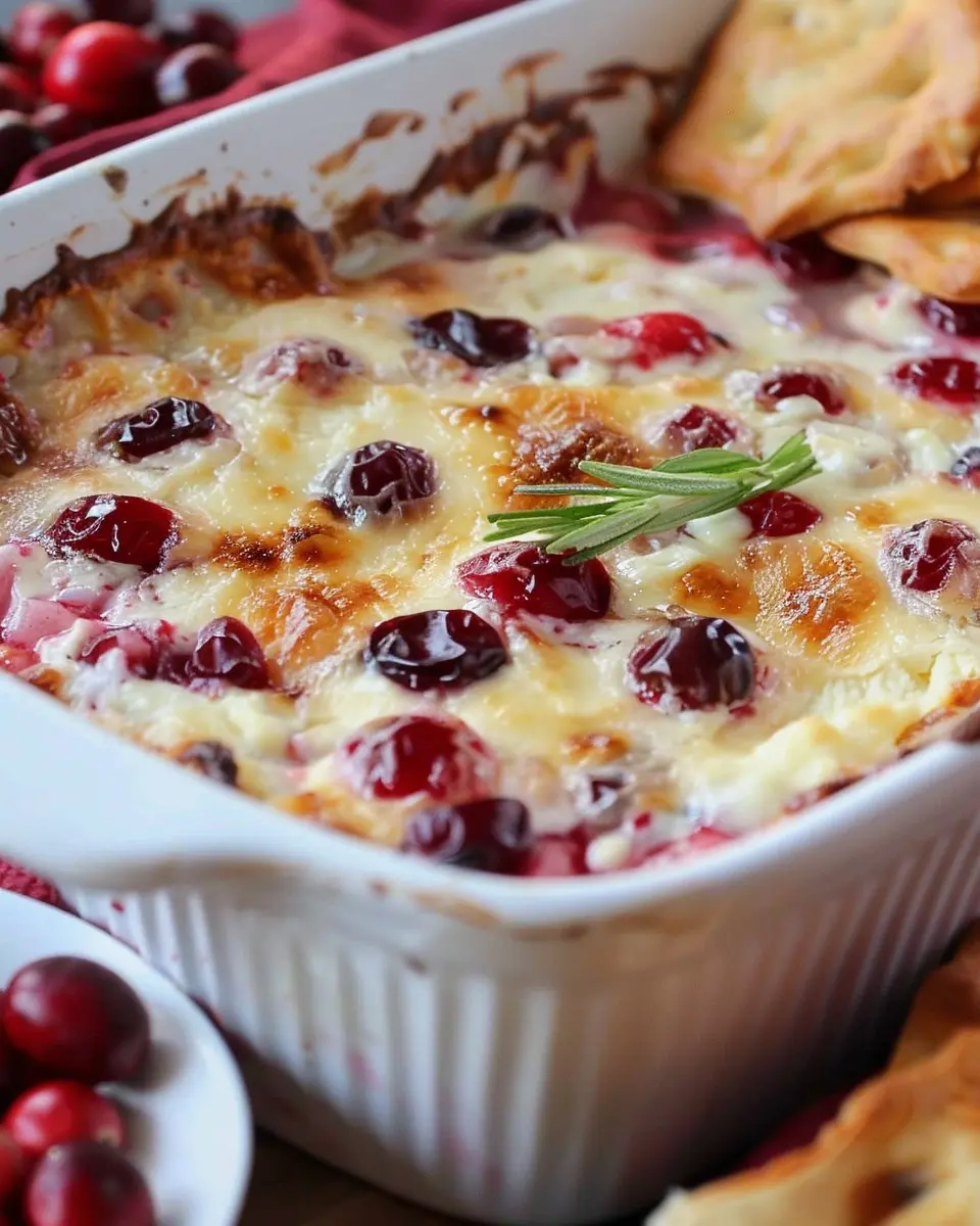 Baked Cranberry Cream Cheese Dip Recipe: Easy Indulgence for Everyone