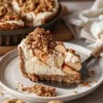 Apple Crumble Cheesecake