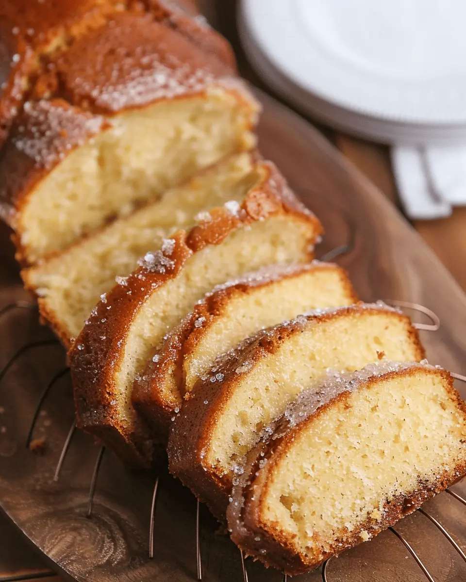 Apple Cider Pound Cake: A Delightfully Indulgent Fall Treat