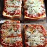Garlic Toast Pizzas