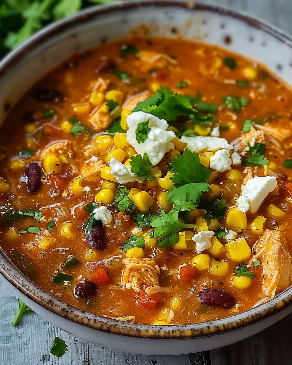 Street Corn Chicken Chili Recipe: Easy Comfort Food Delight