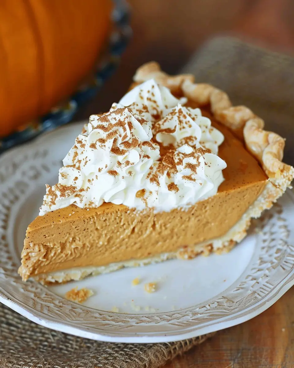 Pumpkin Silk Pie Recipe: Easy Indulgence for Your Fall Feasts