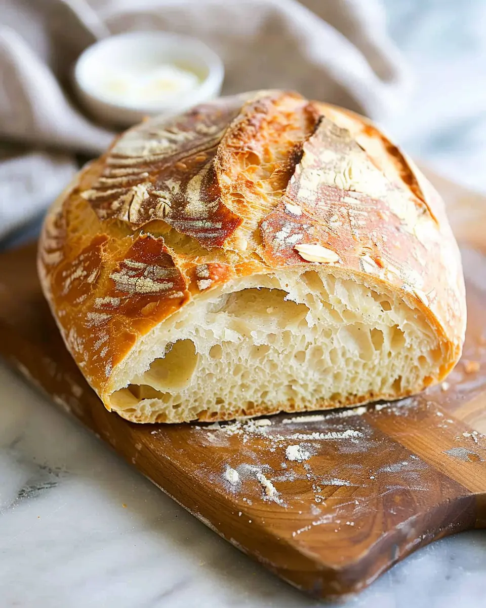 No Knead Bread: The Easiest Recipe for Homemade Freshness