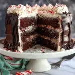 Peppermint Fudge Cake