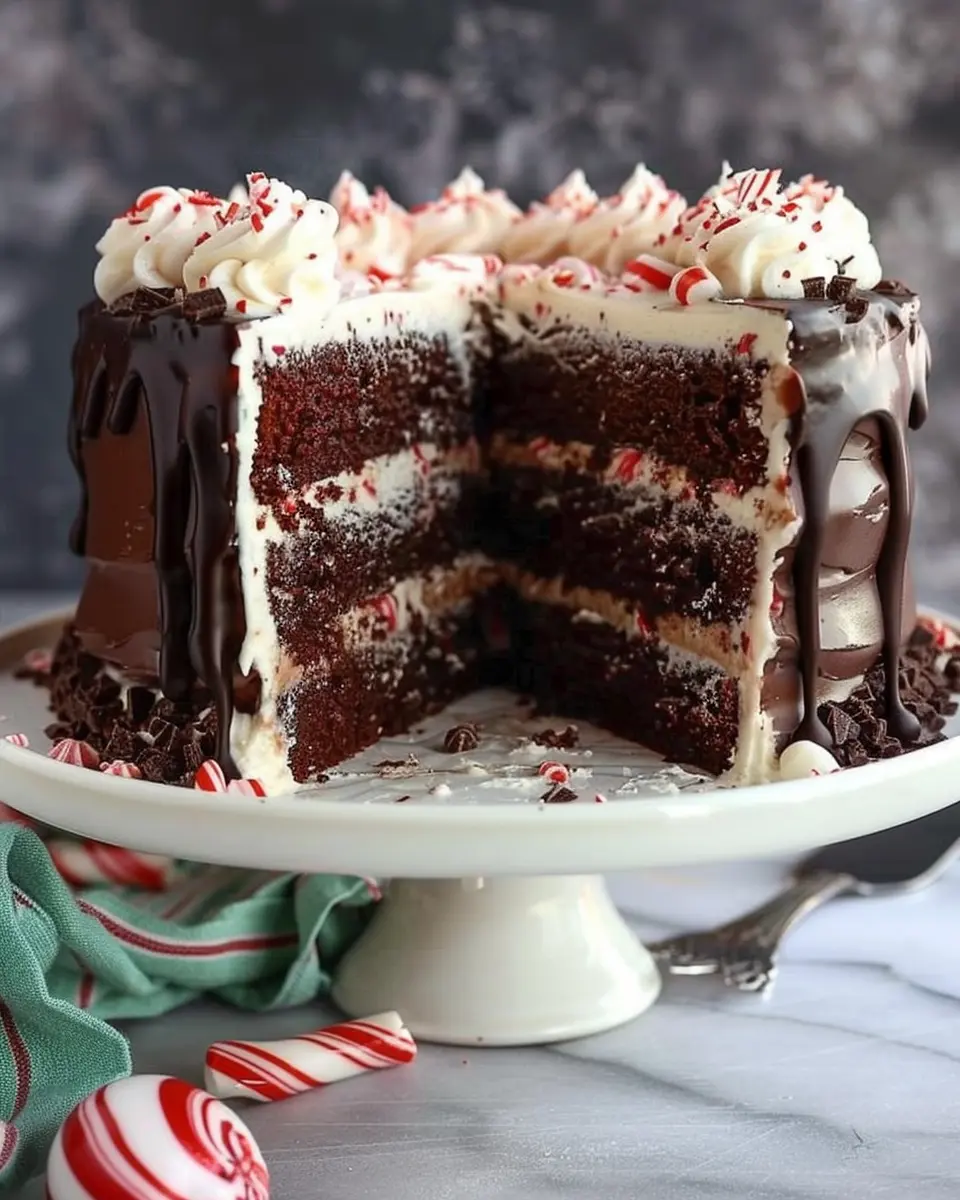 Peppermint Fudge Cake: The Indulgent Treat You’ll Love to Bake