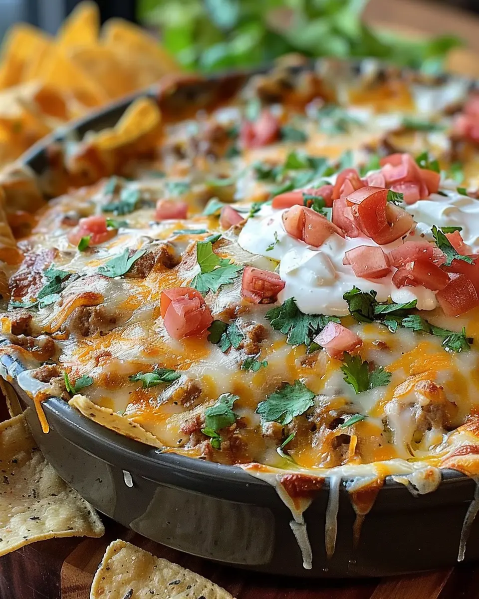 Texas Trash Dip: Indulgent Recipe with Turkey Bacon and Chicken Ham