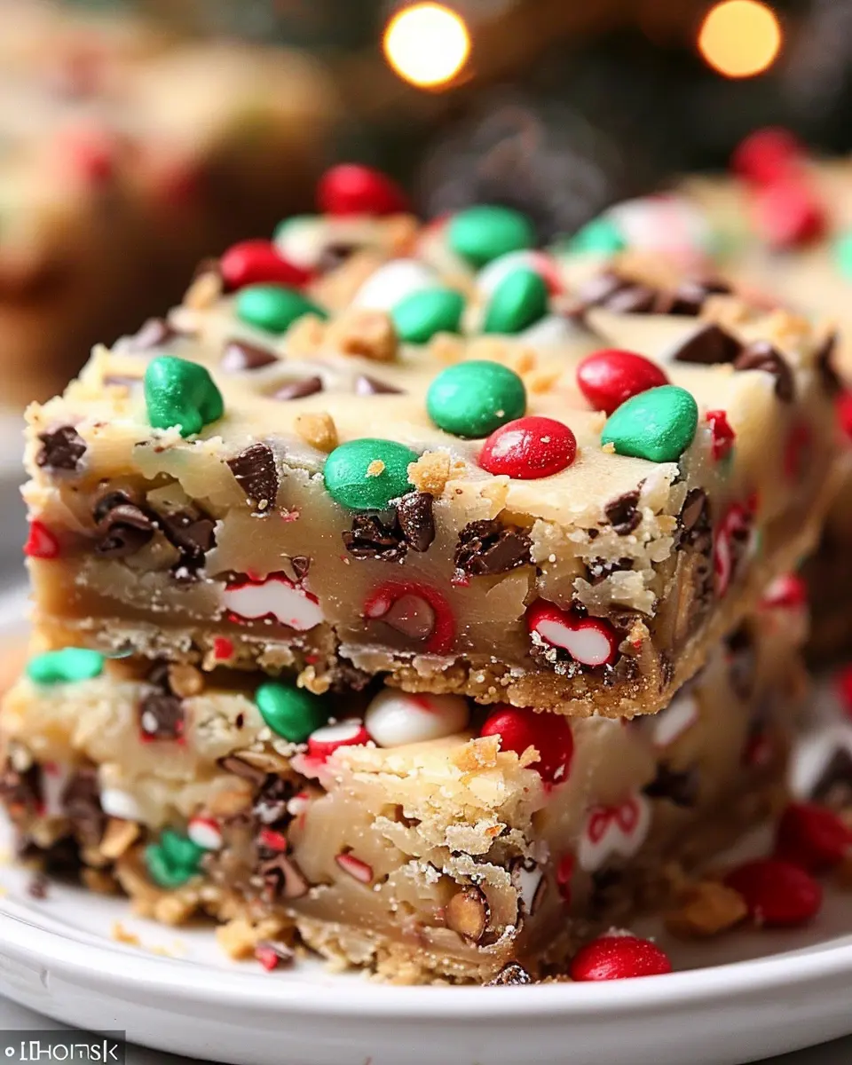 Christmas Cookie Bars: Easy Indulgence for Your Holiday Baking