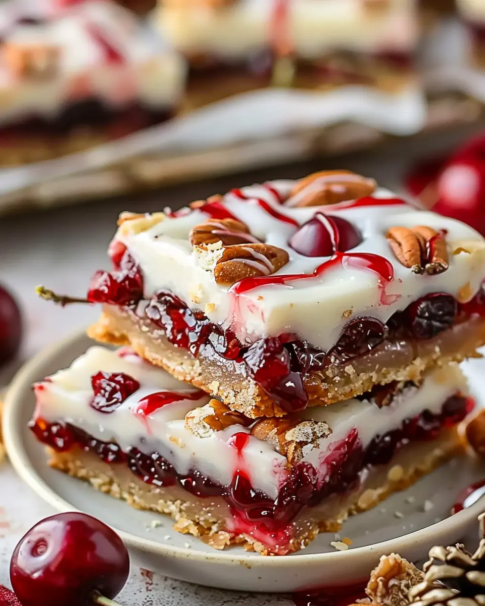 Christmas Cherry Bars: Indulgent Recipe for Festive Gatherings
