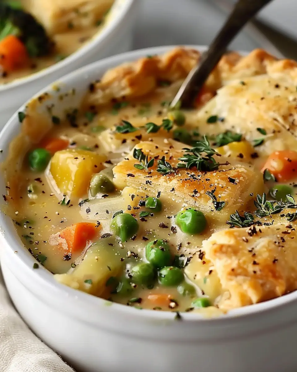 Veggie Pot Pie Soup: A Cozy and Healthy Comfort Dish