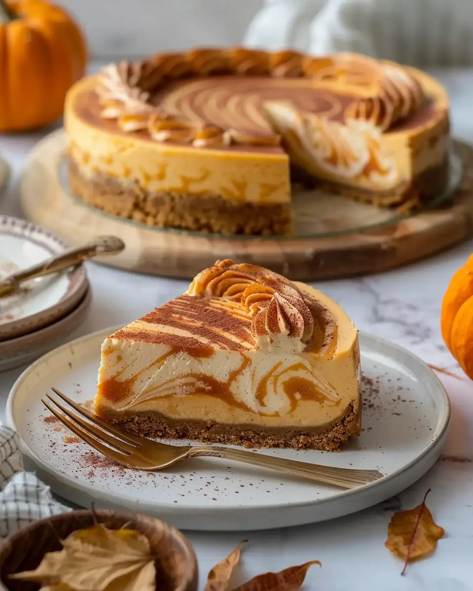 Pumpkin Swirl Cheesecake Recipe: The Best Indulgent Fall Delight