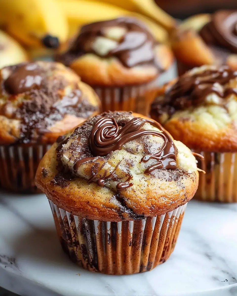 Nutella Banana Swirl Muffins: The Best Indulgent Treat for Everyone