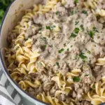 30-Minute Ground Beef Stroganoff