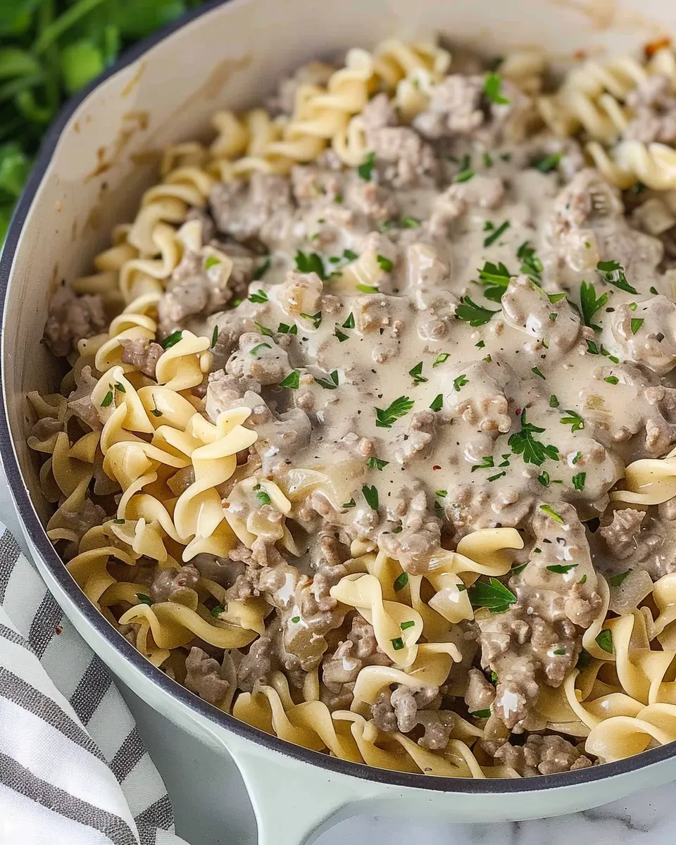 30-Minute Ground Beef Stroganoff: Easy Comfort Food Made Right
