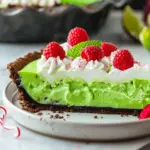 No Bake Grinch Pie