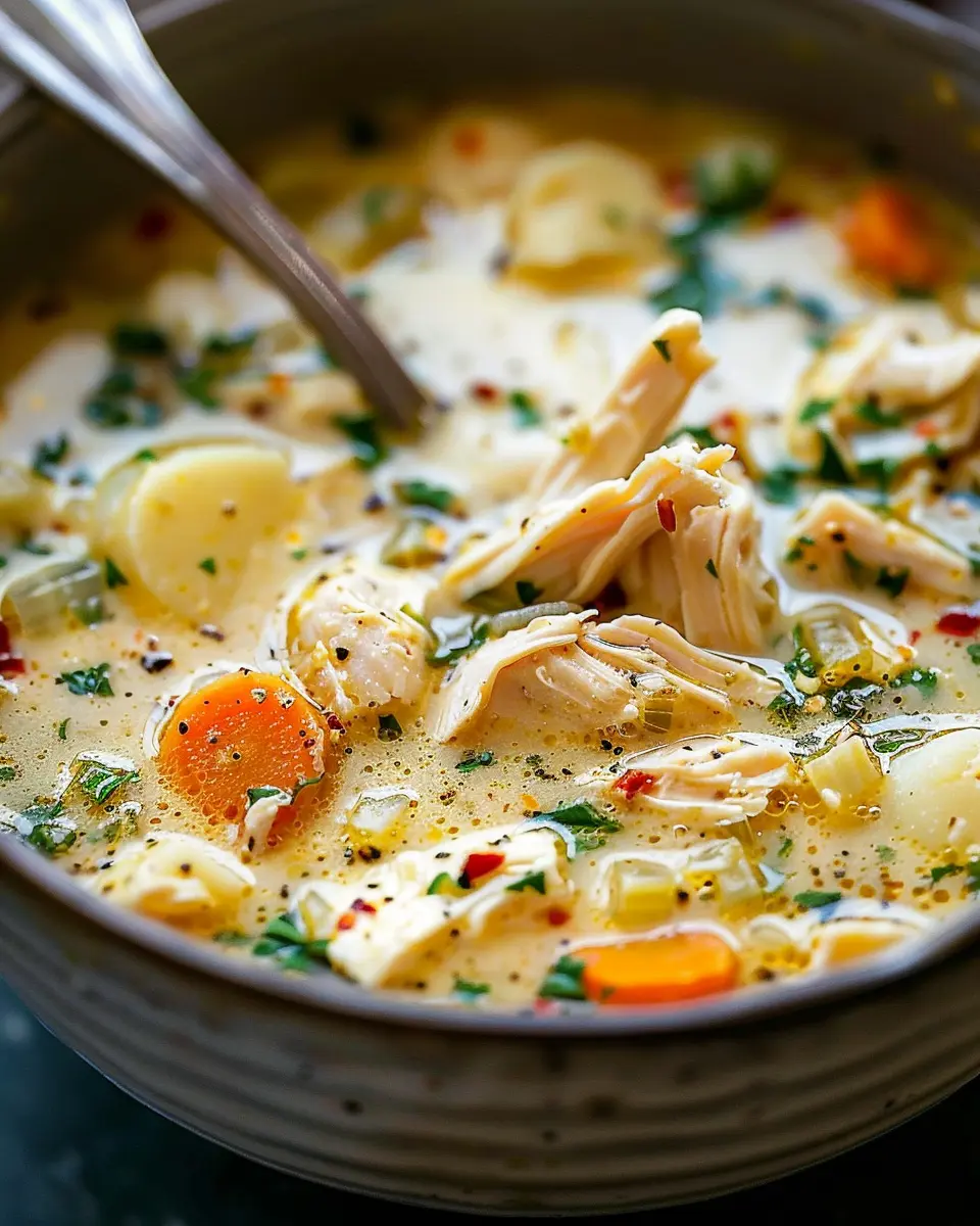 Marry Me Chicken Soup: Easy Comfort with Turkey Bacon Delight