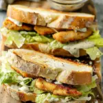 Chicken Caesar Sandwiches