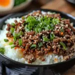 Korean Ground Beef Bowl