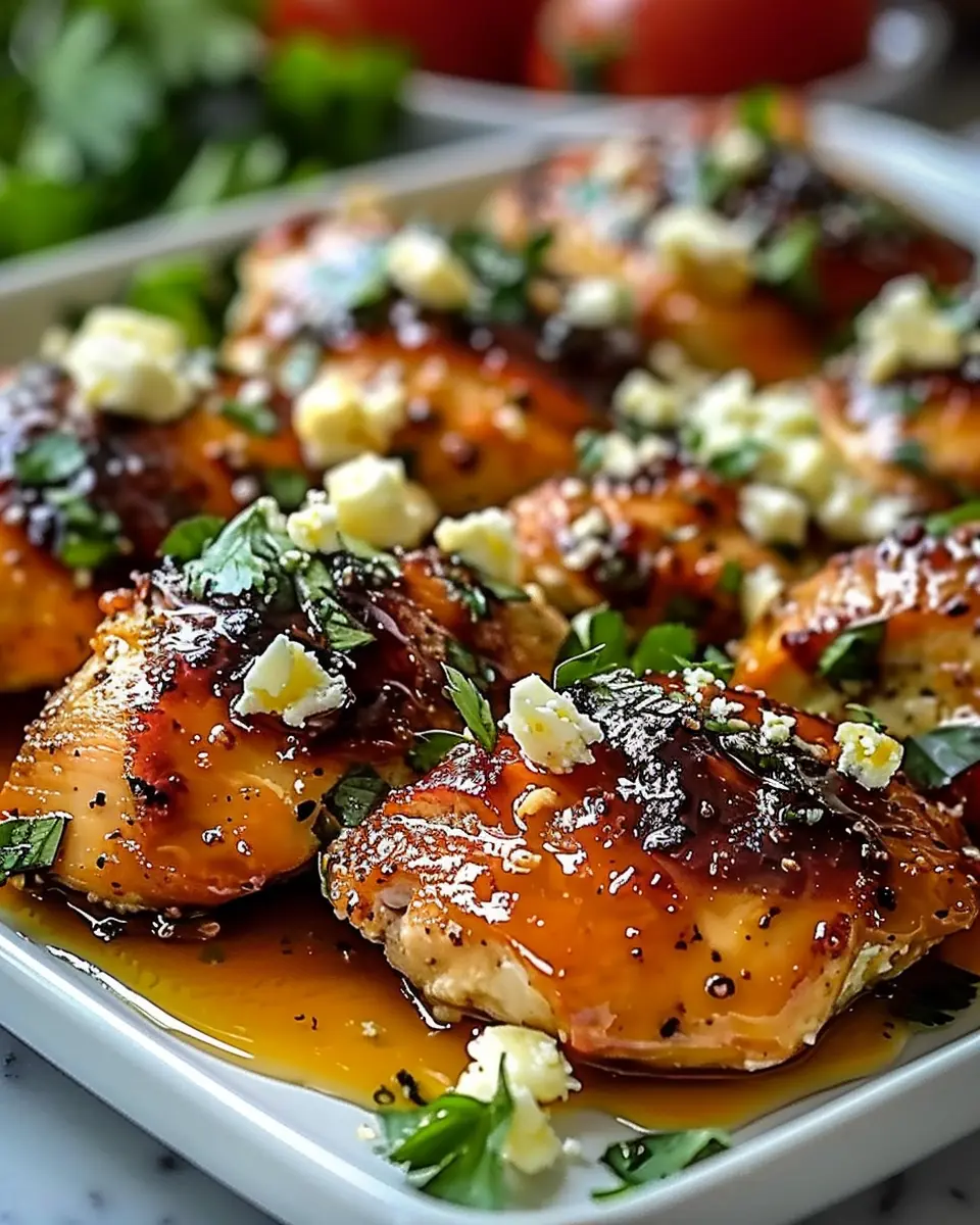 Hot Honey Feta Chicken Dish: Easy Recipe for a Flavorful Feast