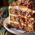 Christmas Toffee Crunch Cake