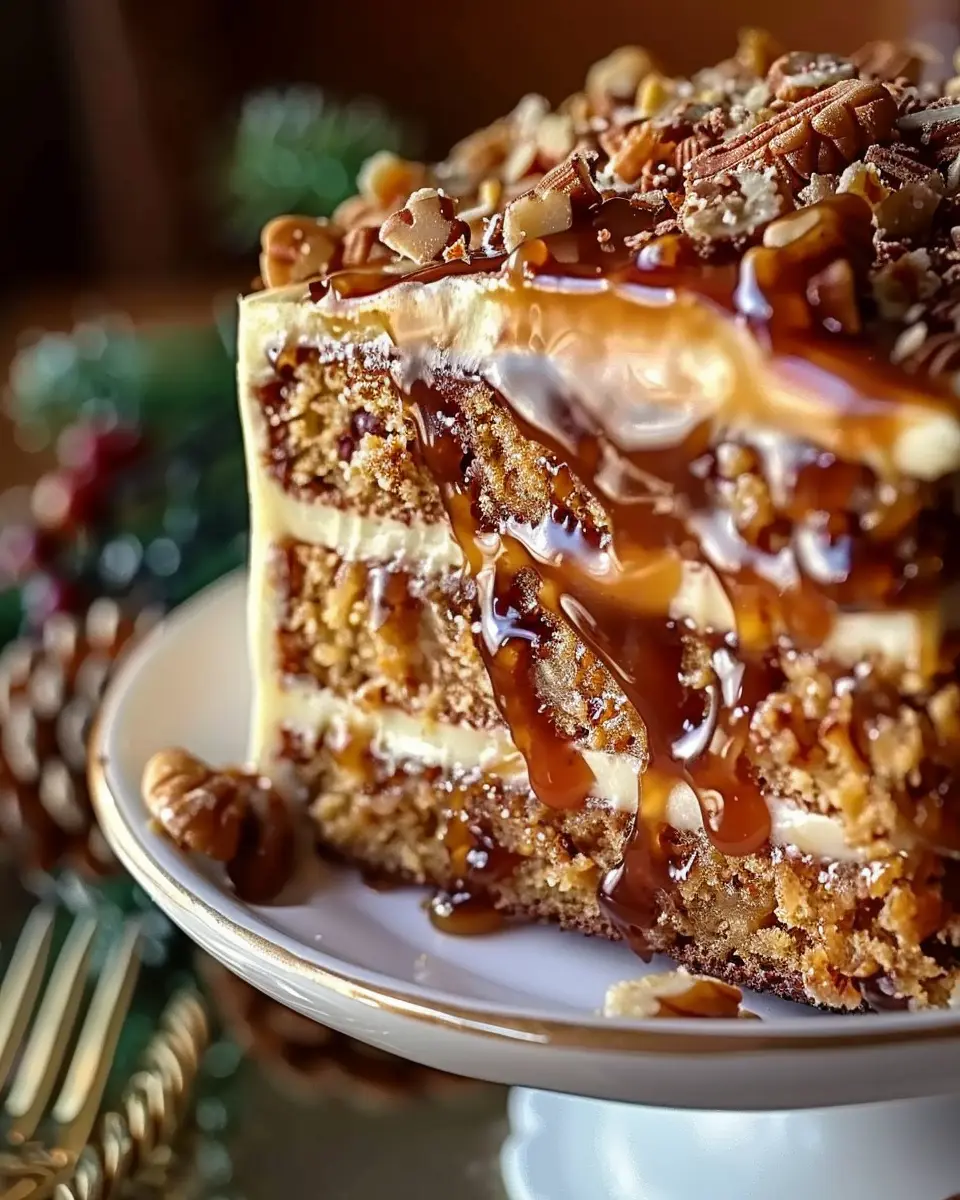 Christmas Toffee Crunch Cake: Indulge in This Festive Delight