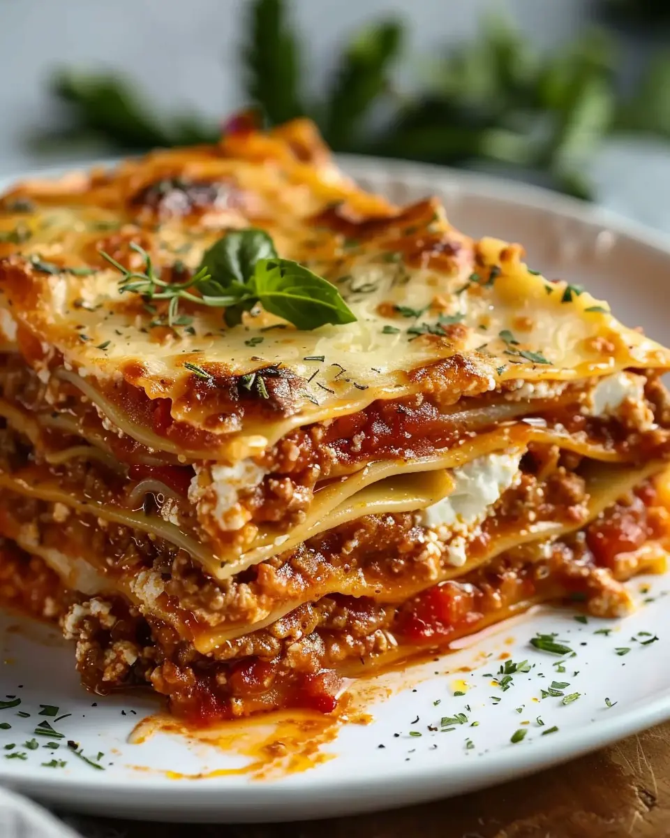 Lasagna Recipe with Ricotta Cheese: The Best Comfort Food Delight