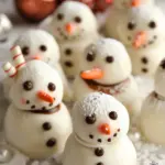 No-Bake Snowman Truffles