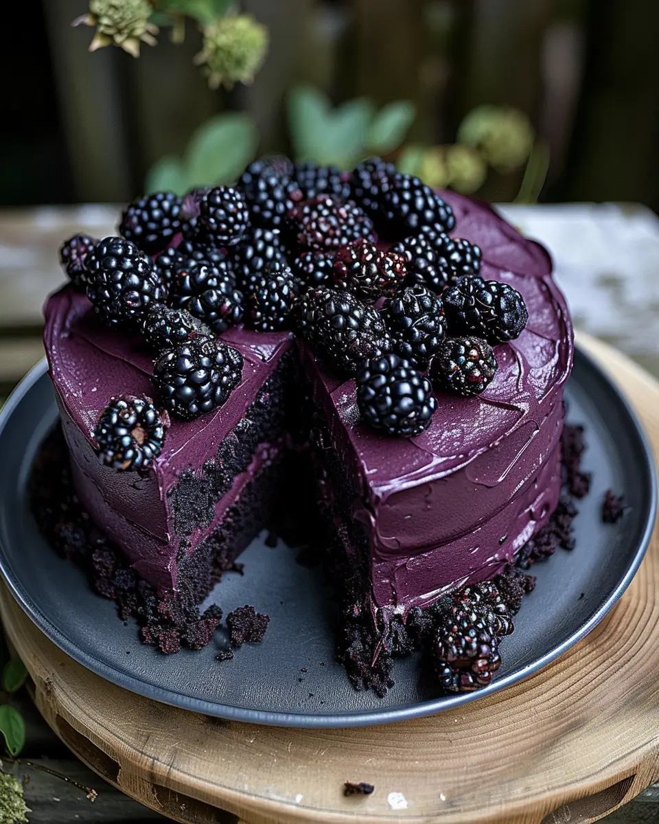 Blackberry Velvet Gothic Cake: An Indulgent Twist You’ll Love