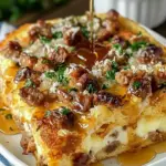Sweet Maple Sausage Breakfast Casserole