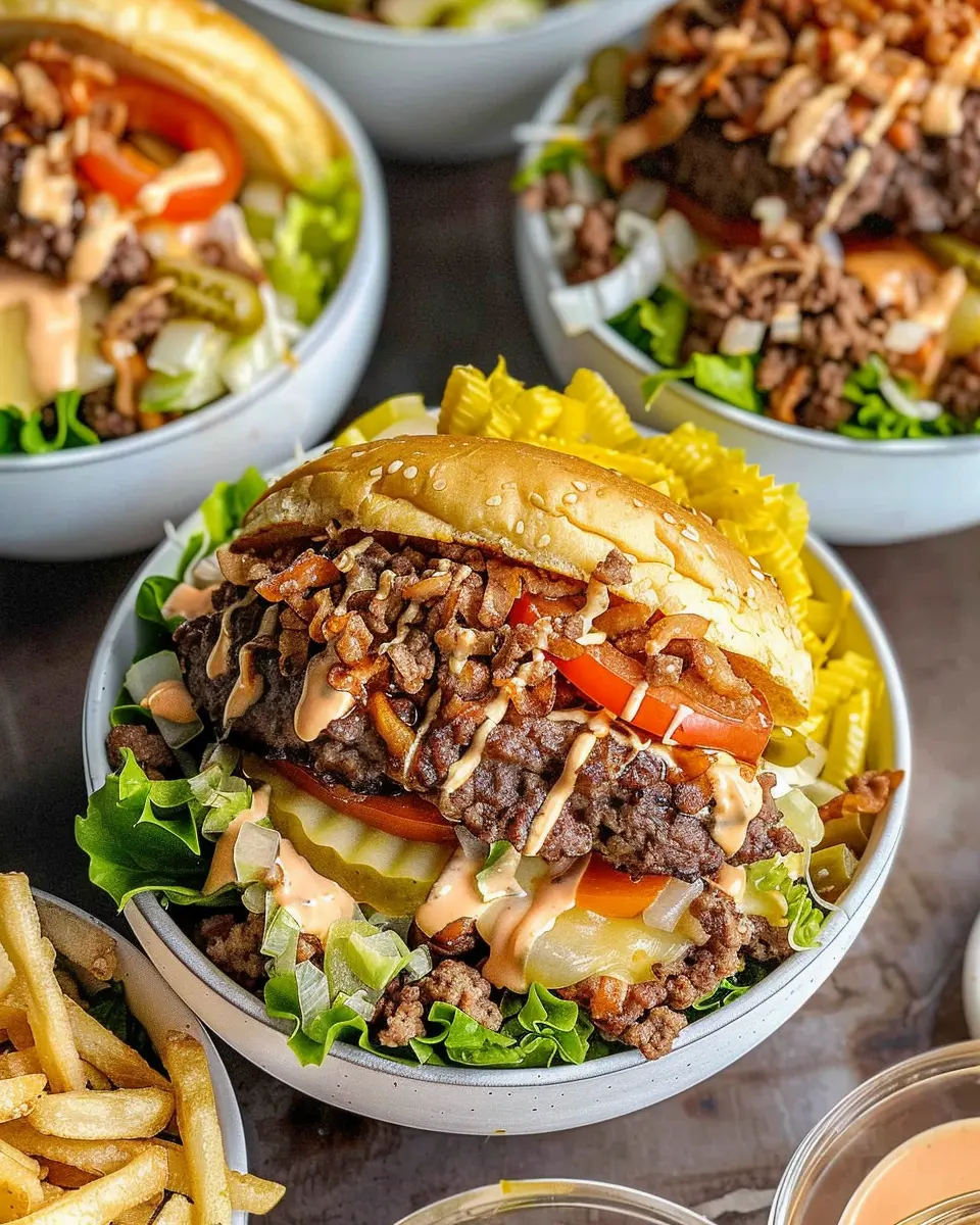 Burger bowls: Easy and Delicious Turkey Bacon Recipes for Home Chefs