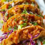 Crispy Chicken Wonton Tacos