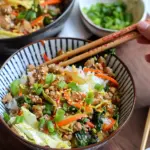 20 Minute Vegan Egg Roll In A Bowl