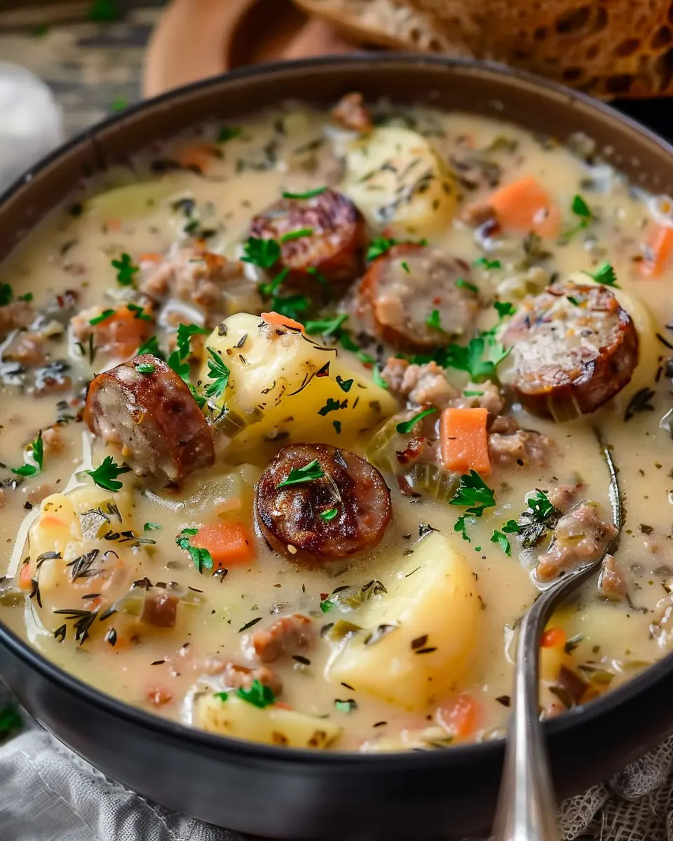 Potato and Sausage Chowder: A Cozy, Hearty Family Favorite