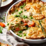 Crustless Chicken Pot Pie