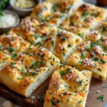 Garlic Parmesan Focaccia Bread