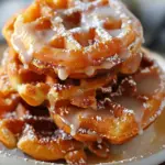 Apple Fritter Waffle Donuts
