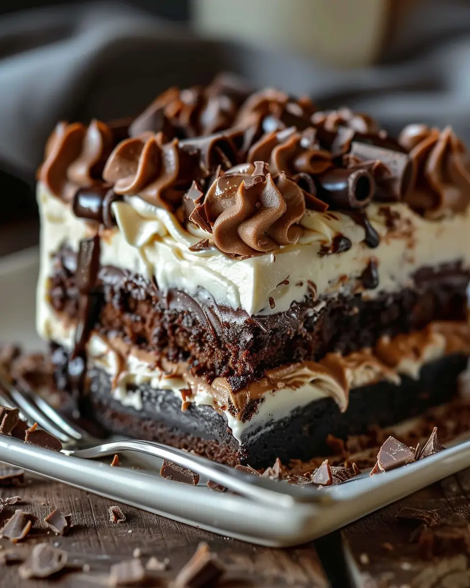 Brownie Refrigerator Cake: Indulgent Dessert Made Easy